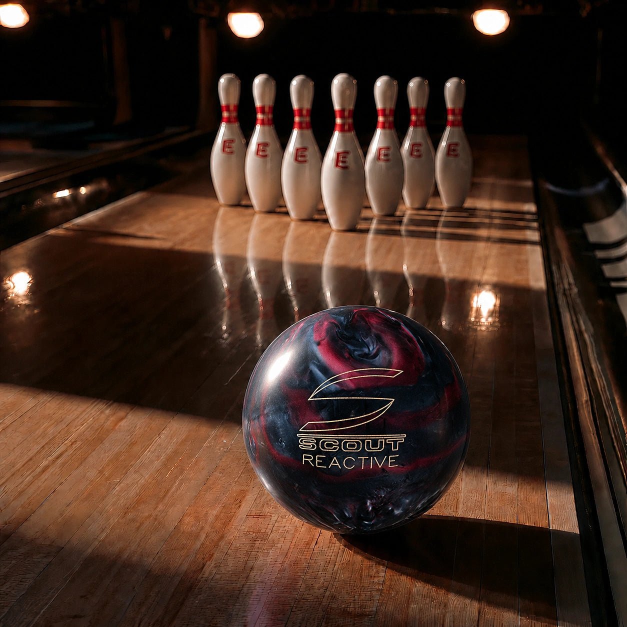 Boule COLUMBIA 300 SCOUT REACTIVE - TIGER'S EYE - Bowling Stars