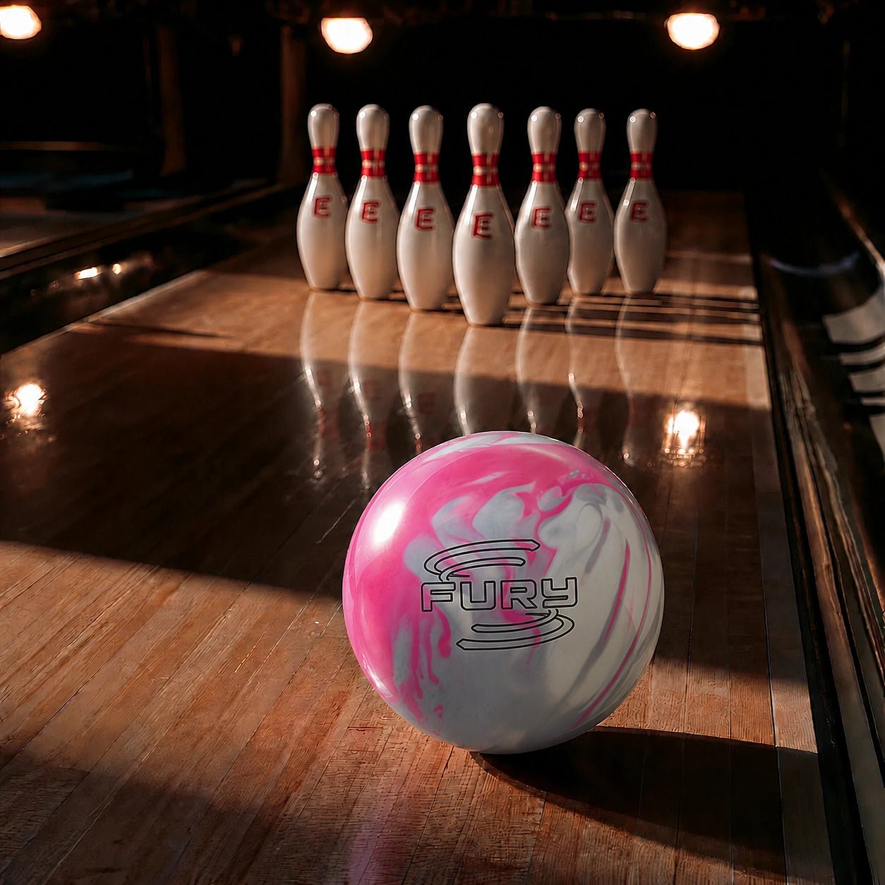 Boule FURY PINK/ICE/SILVER - Bowling Stars