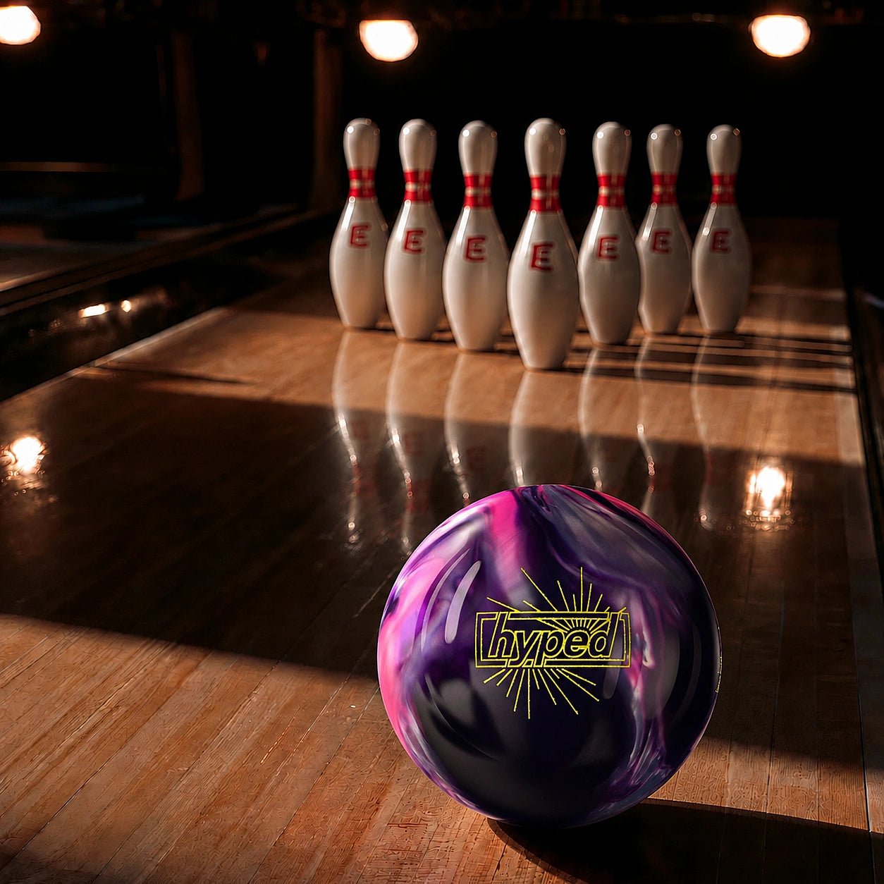 Boule ROTO GRIP HYPED HYBRID - Bowling Stars