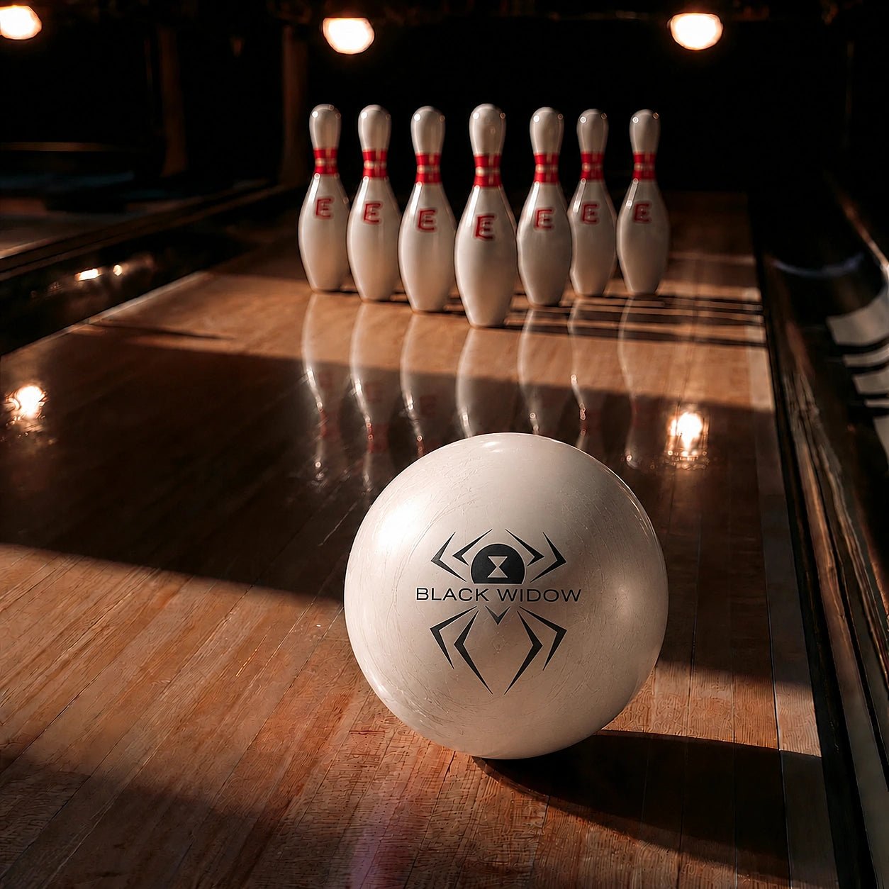 Boule VIZ-A-BALL BLACK WIDOW HAMMER - Bowling Stars