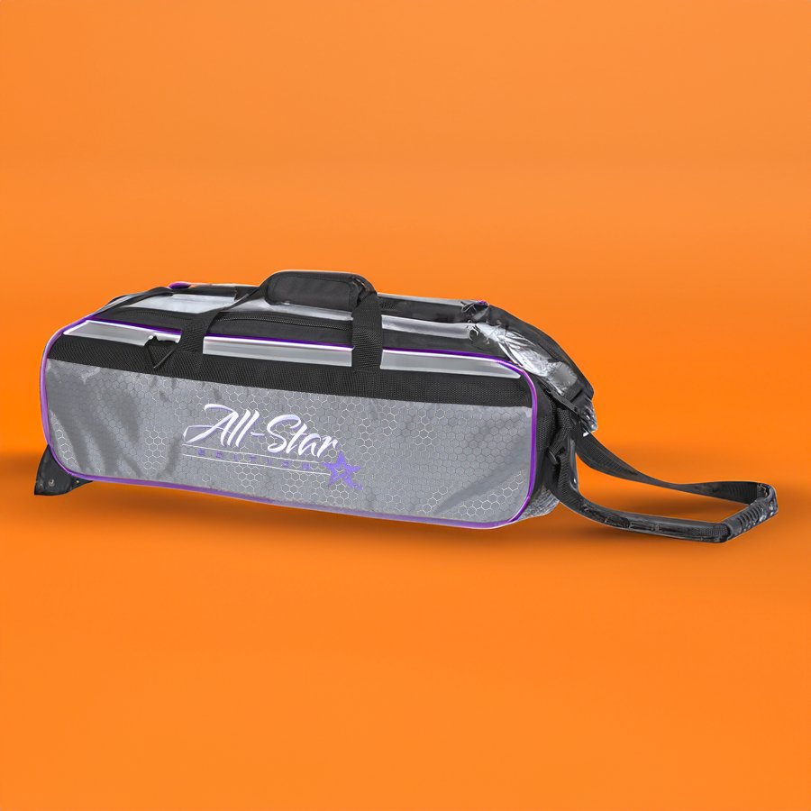 Bowling Ball Bag With Wheels Roto Grip Tournament 3-Ball Tote