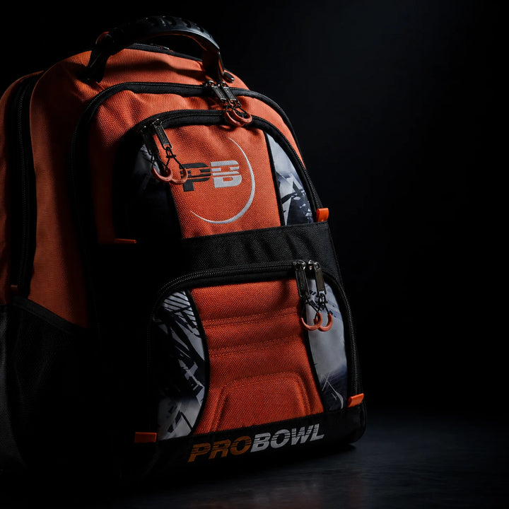 PROBOWL BACKPACK BLACK/ORANGE