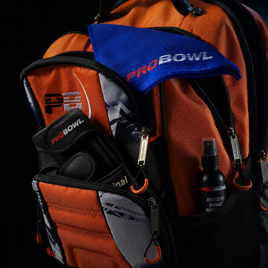PROBOWL BACKPACK BLACK/ORANGE