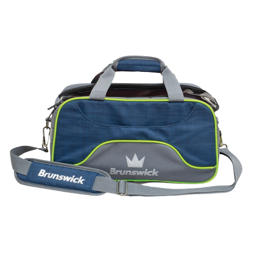 SAC, TOURNAMENT DELUXE DOUBLE TOTE NAVY/LIME - Bowling Star's