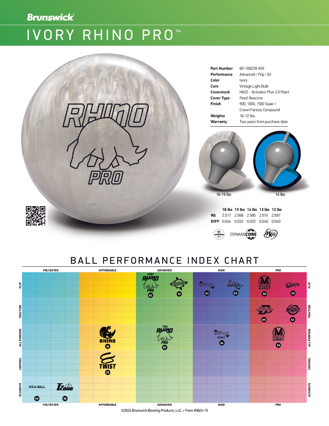 Minge Brunswick Ivory Fusion