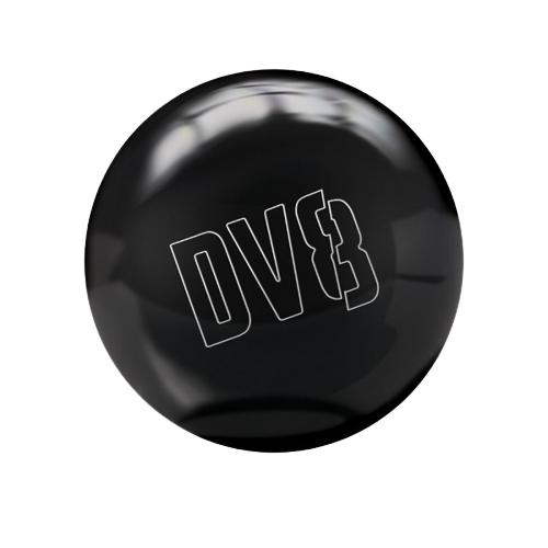 boule de bowling, BOULE DV8 Polyester Just Black - Bowling Star's