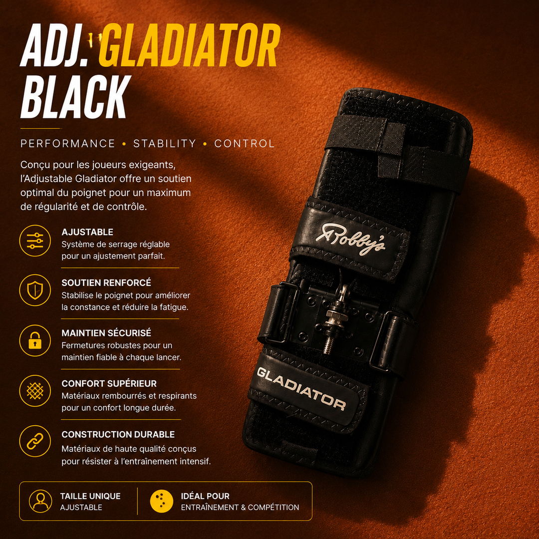ADJ. GLADIATOR BLACK