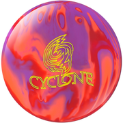 boule de bowling, BOULE EBONITE CYCLONE - ORANGE/PURPLE/RED 15 LBS - Bowling Star's