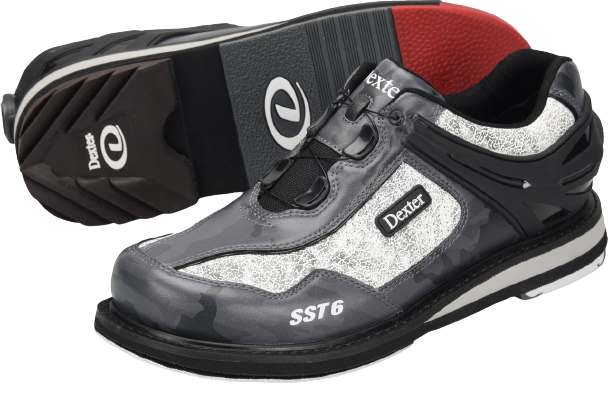 , Chaussure de bowling SST 6 HYBRID BOA BLACK/GREY - Bowling Star's