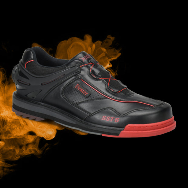 Zapatos de bolos DEXTER SST 6 HYBRID BOA BLACK/RED