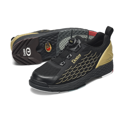 Chaussure de Bowling DEXTER THE 9 KNIT BOA BLACK/GOLD