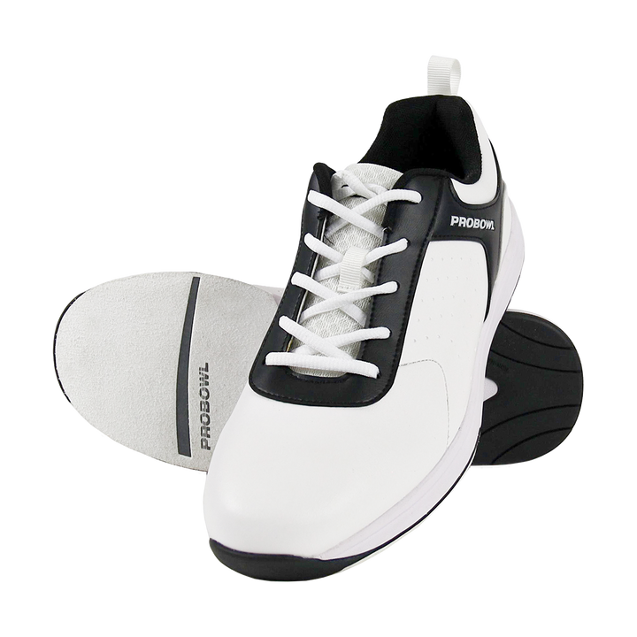 Buty do gry w kręgle PROBOWL AMUZA WHITE/BLACK