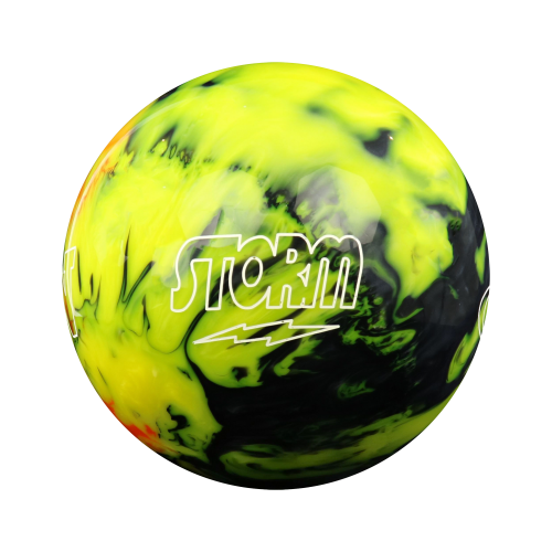 boule de bowling, BOULE STORM SPOT ON - BLK/YEL/ORA - Bowling Star's