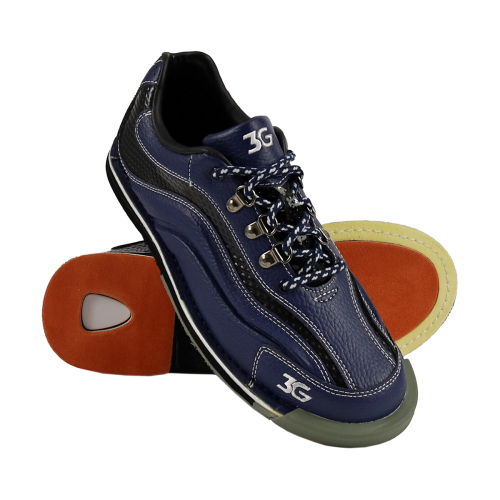 3G SPORT ULTRA ZWART/BLAUW RH Bowlingschoen