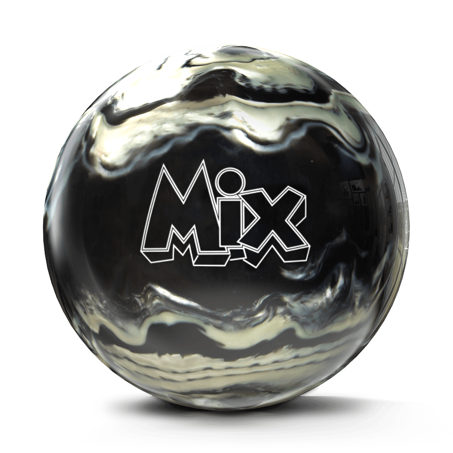 boule de bowling, BOULE STORM MIX BLACK/SILVER - Bowling Star's