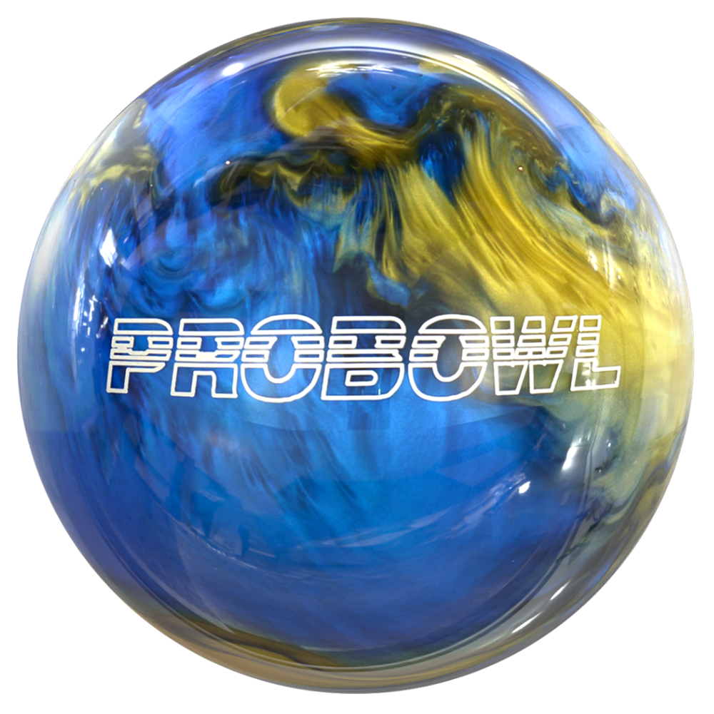 boule de bowling, BOULE PROBOWL - BLUE/BLACK/GOLD - Bowling Star's