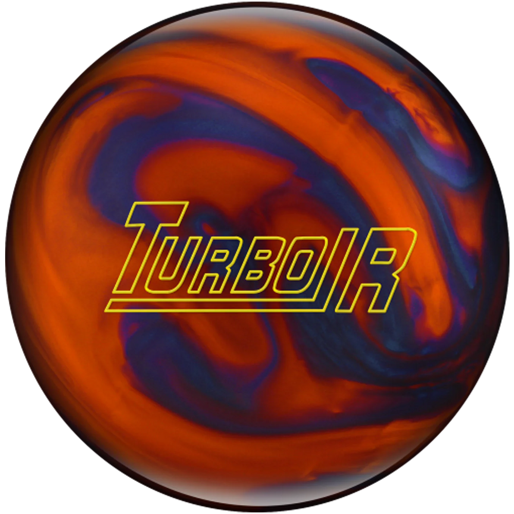 boule de bowling, BOULE EBONITE TURBO/R - ORANGE/BLUE PEARL - Bowling Star's