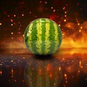 Kugel Melonen-Smash
