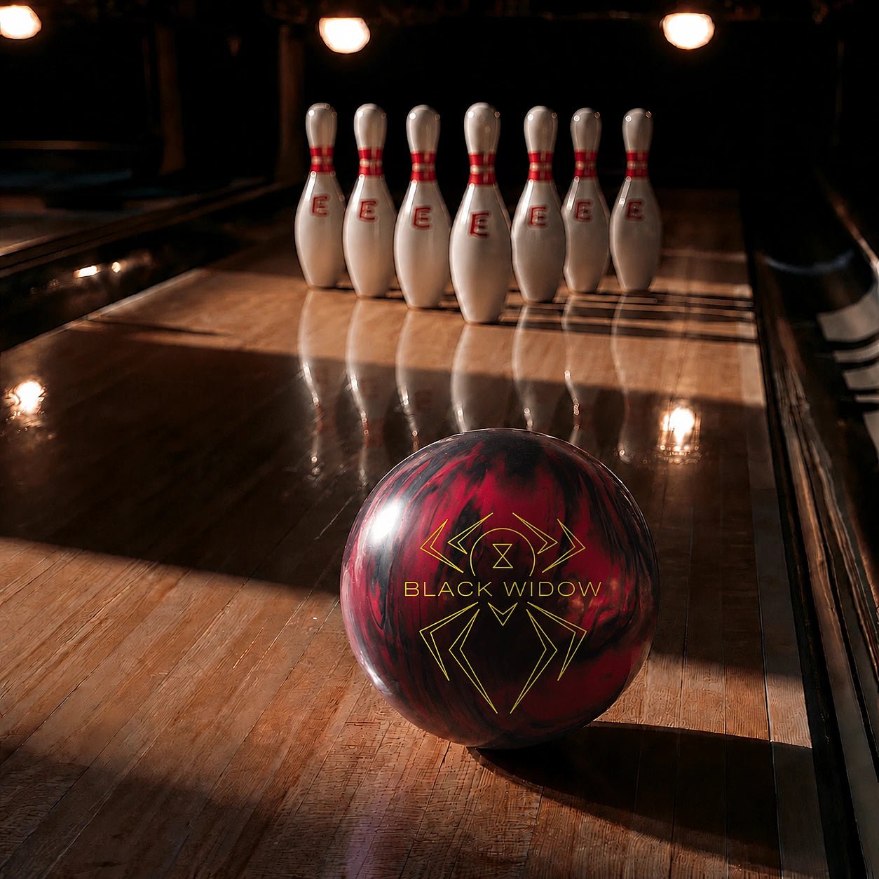 Boule BLACK WIDOW 2.0 HYBRID - Bowling Stars