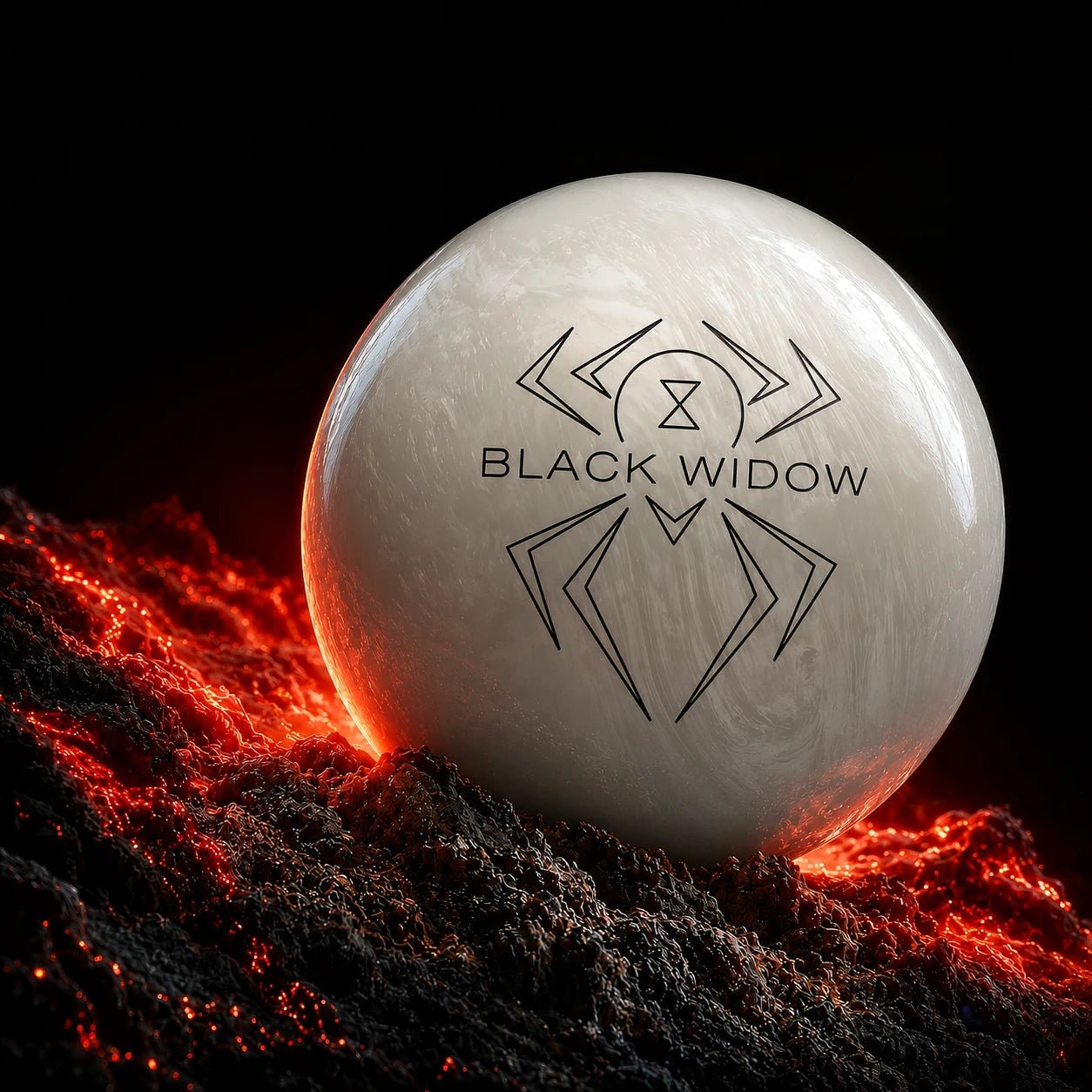 Boule BLACK WIDOW GHOST PEARL HAMMER - Bowling Stars