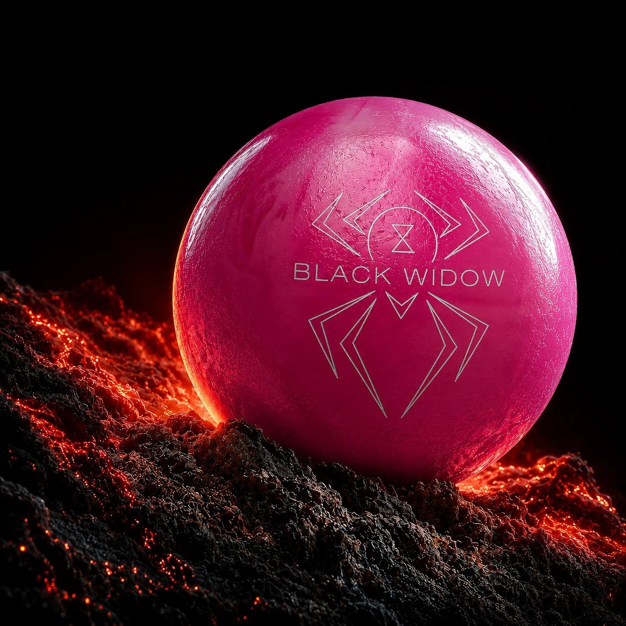 Boule BLACK WIDOW URETHANE HAMMER - Bowling Stars