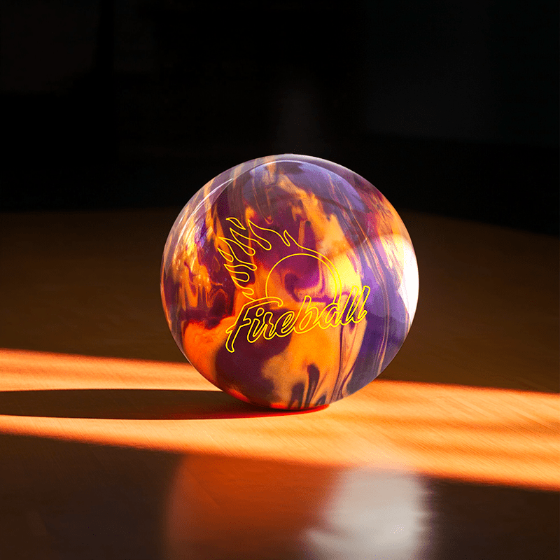 Boule Blaze Strike Purple/Gold - Bowling Stars