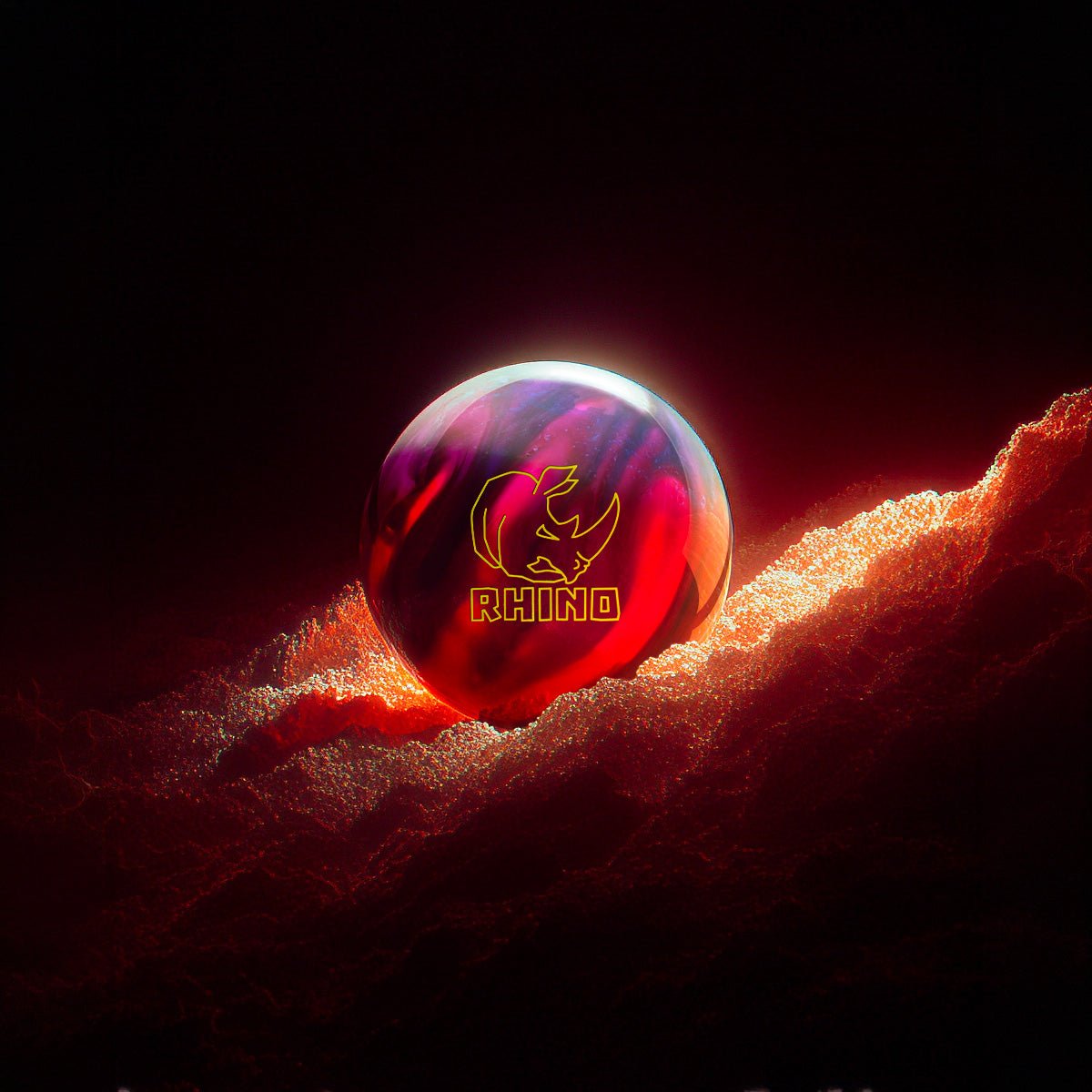 Boule <br> BRUNSWICK RHINO PURPLE PINK BERRY - Bowling Stars