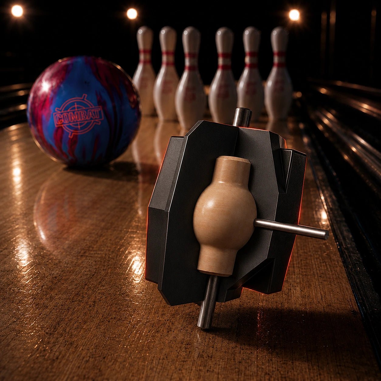 Boule BRUNSWICK COMBAT HYBRID - Bowling Stars
