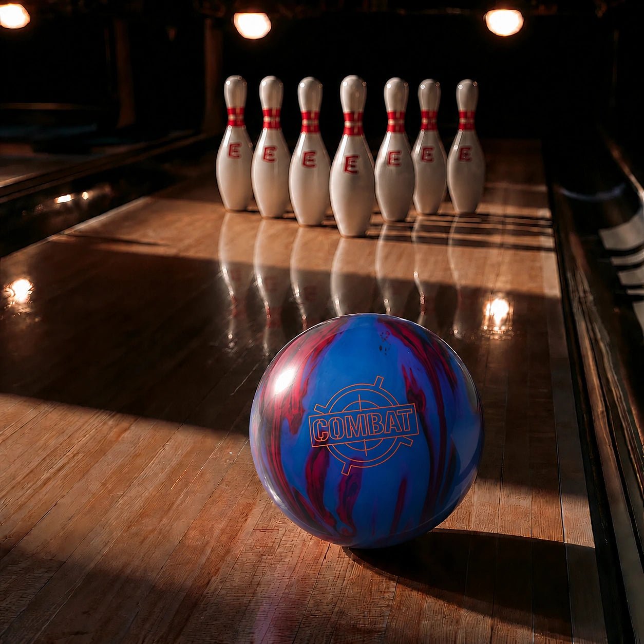 Boule BRUNSWICK COMBAT HYBRID - Bowling Stars