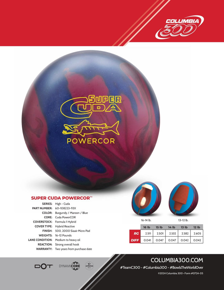 Boule CUDA MaxForce - Bowling Stars