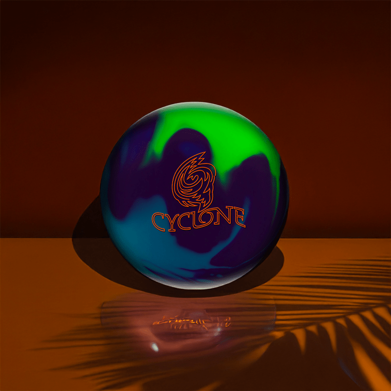 Boule EBONITE CYCLONE - PURPLE/TEAL/LIME - Bowling Stars