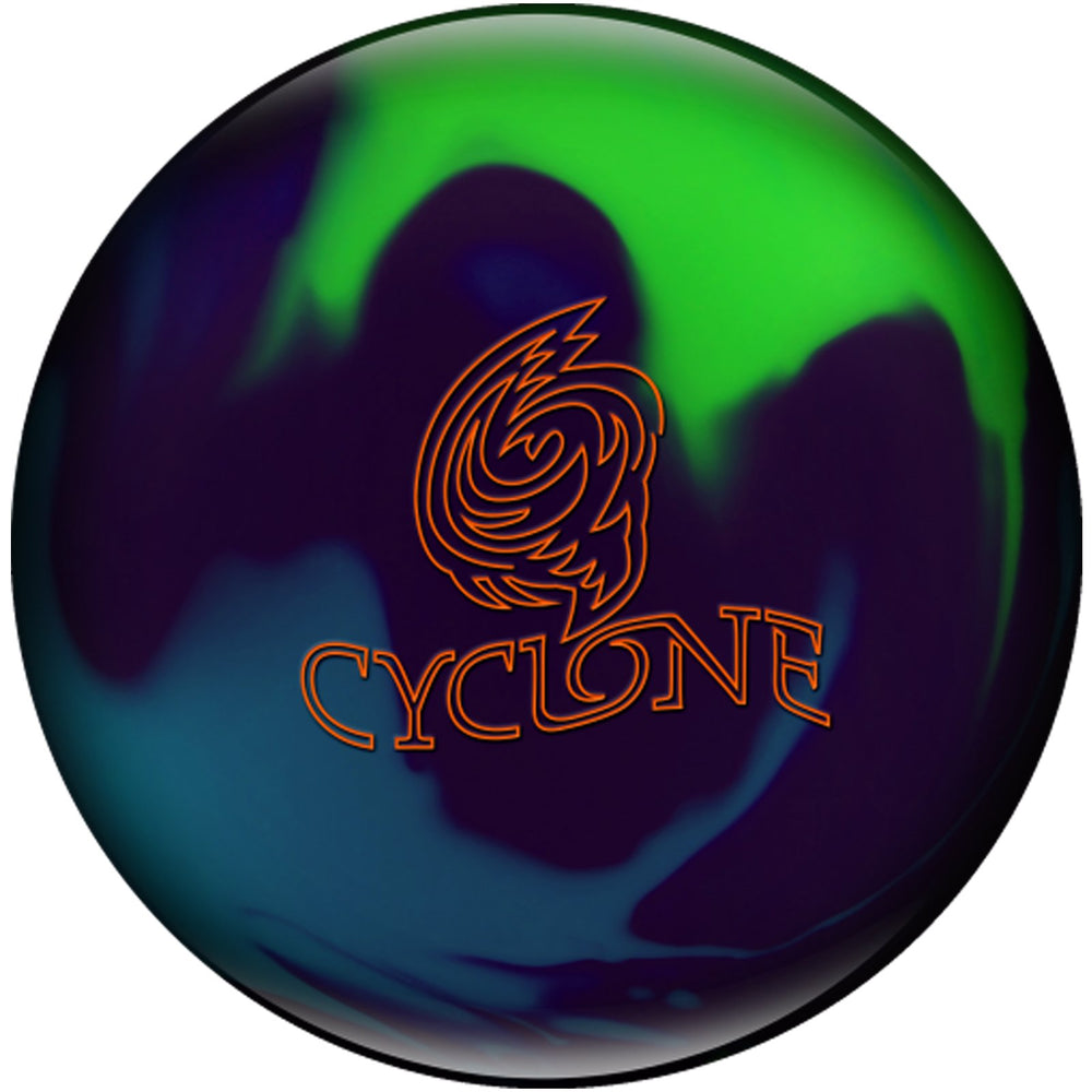 Boule EBONITE CYCLONE - PURPLE/TEAL/LIME - Bowling Stars