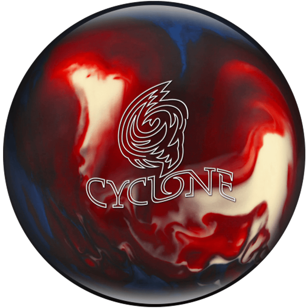 Boule EBONITE CYCLONE - RED/WHITE/BLUE - Bowling Stars