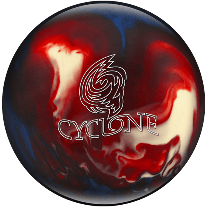 Boule EBONITE CYCLONE - RED/WHITE/BLUE - Bowling Stars