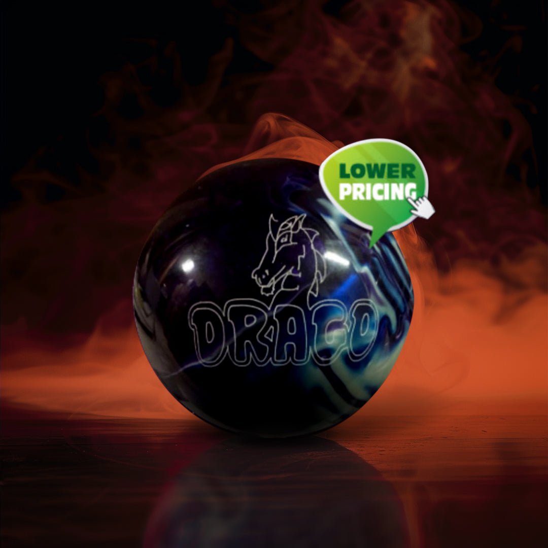 Boule EBONITE DRAGO PURPLE/BLUE/WHITE - Bowling Stars