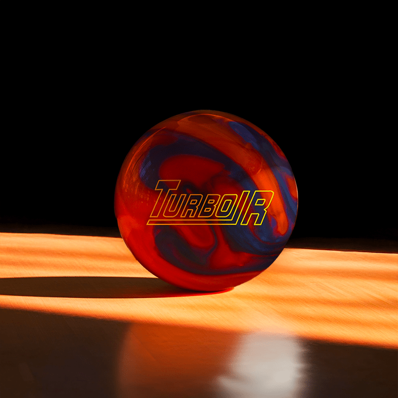 Boule EBONITE TURBO/R - ORANGE/BLUE PEARL - Bowling Stars