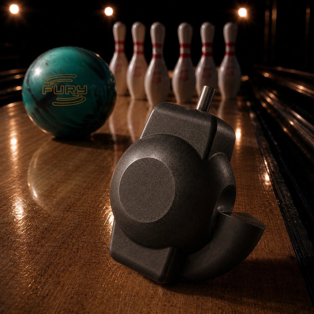 Boule FURY EMERALD/BLACK - Bowling Stars