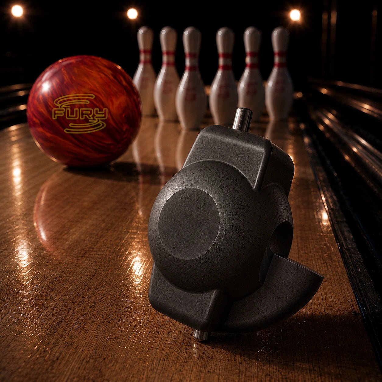 Boule FURY ORANGE/RED - Bowling Stars
