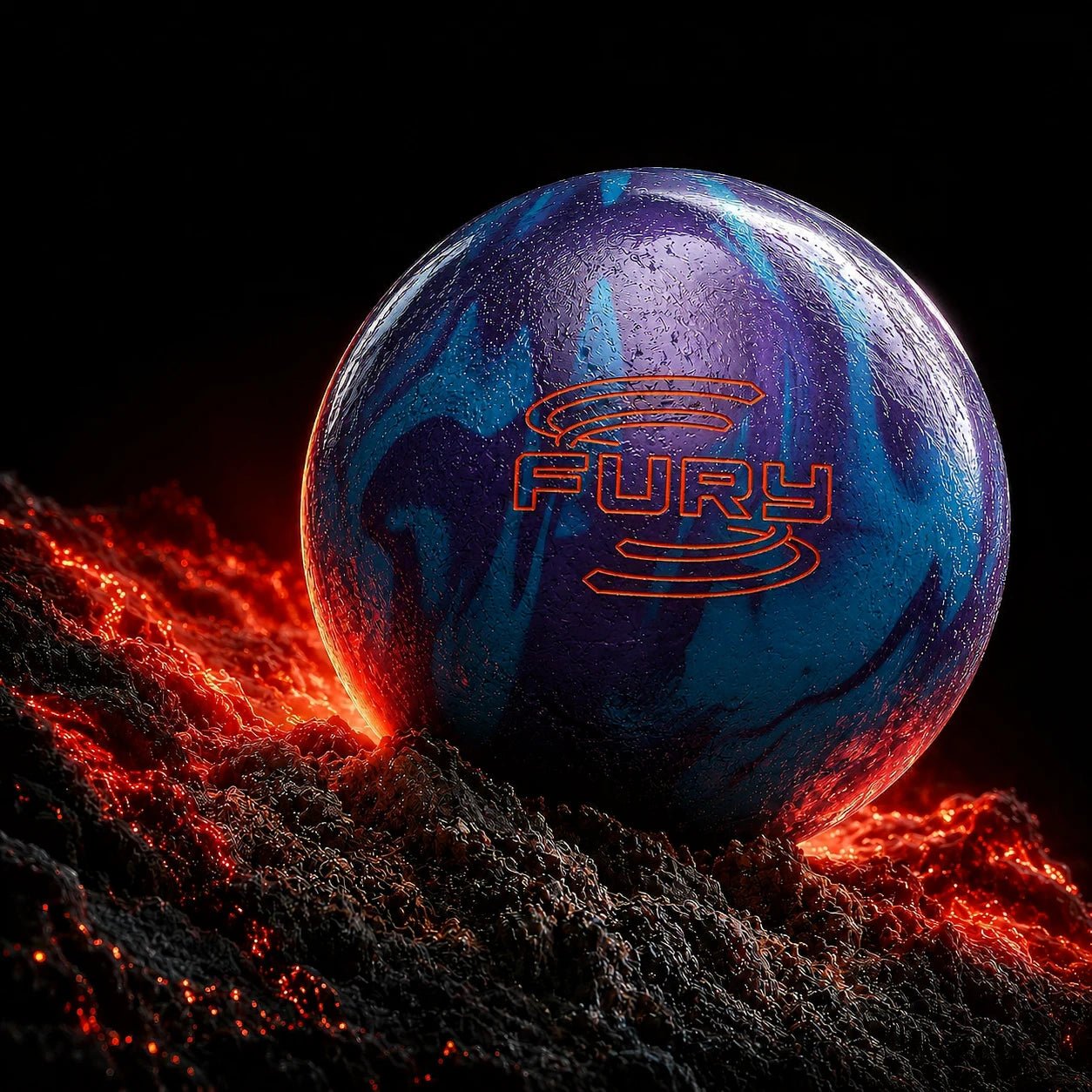 Boule FURY PURPLE/BLUE - Bowling Stars