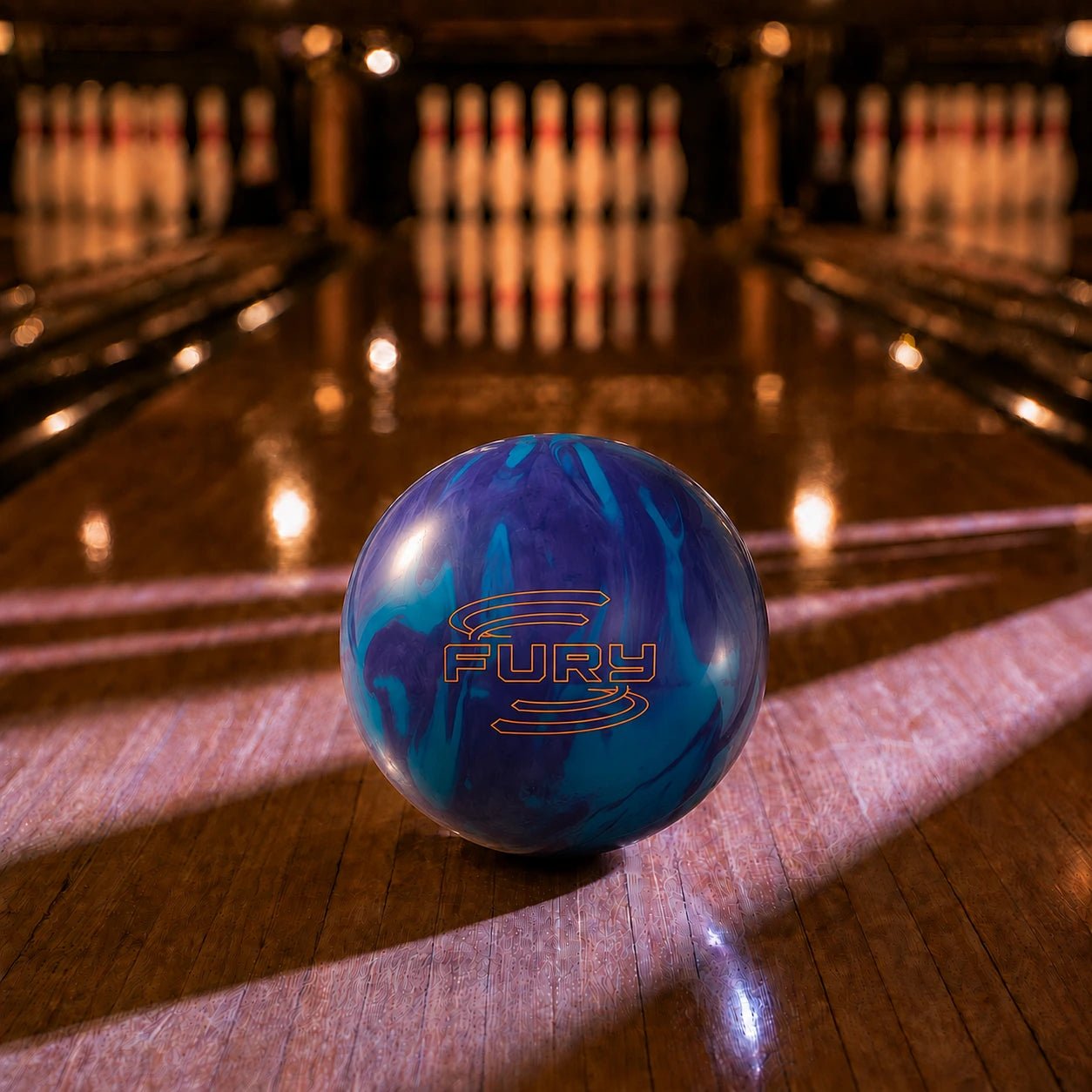 Boule FURY PURPLE/BLUE - Bowling Stars