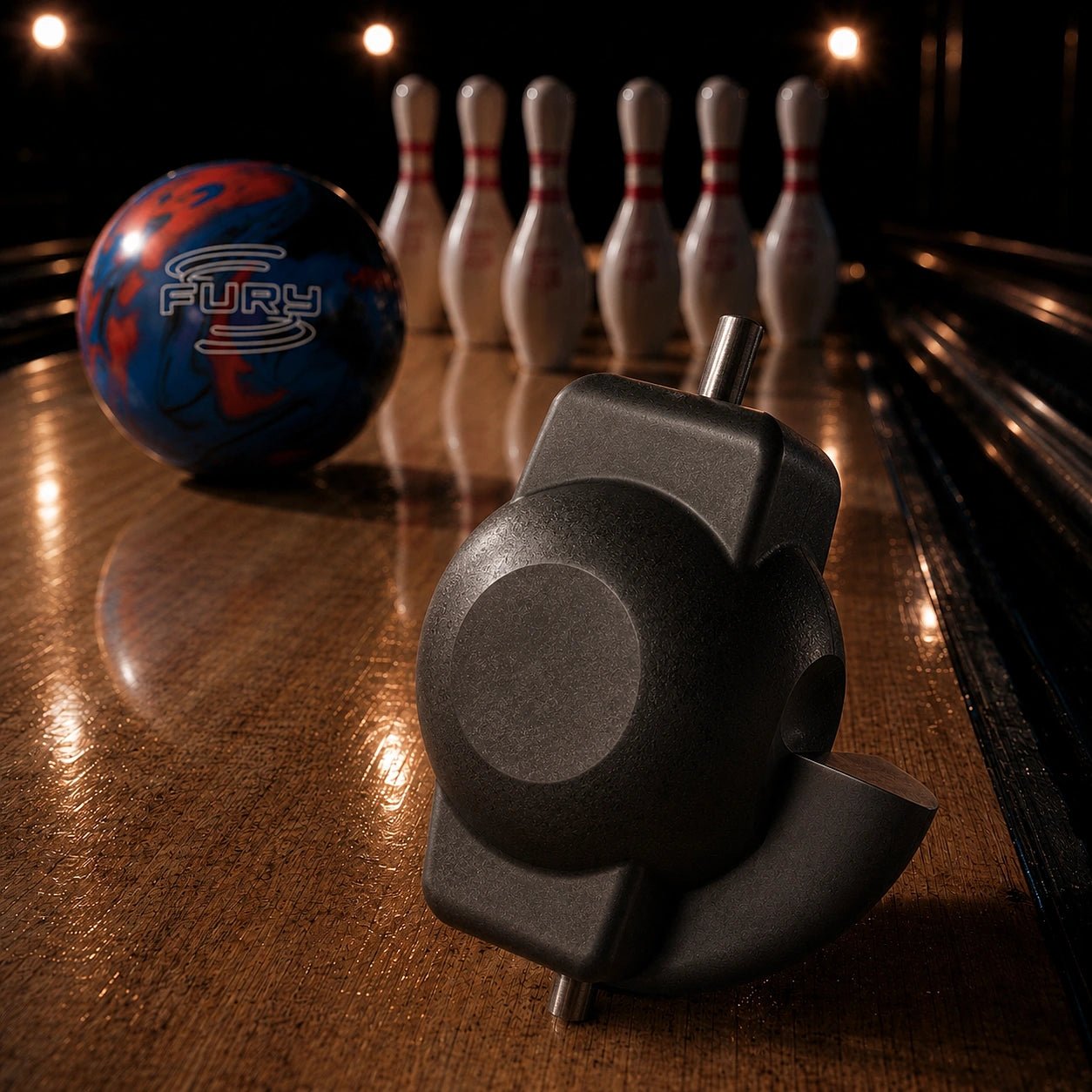 Boule FURY RED/BLUE/BLACK - Bowling Stars
