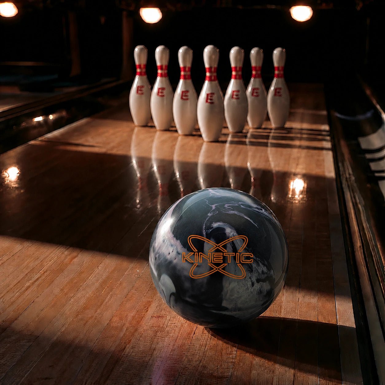 Boule KINETIC BLACK ICE TRACK - Bowling Stars