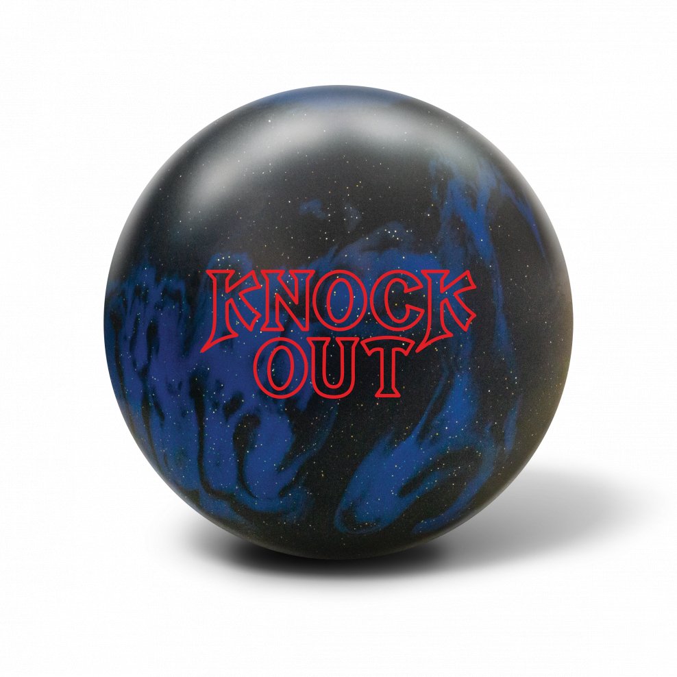 Boule KNOCK OUT BLACK & BLUE - Bowling Stars