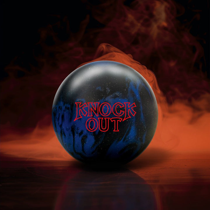 Boule KNOCK OUT BLACK & BLUE - Bowling Stars