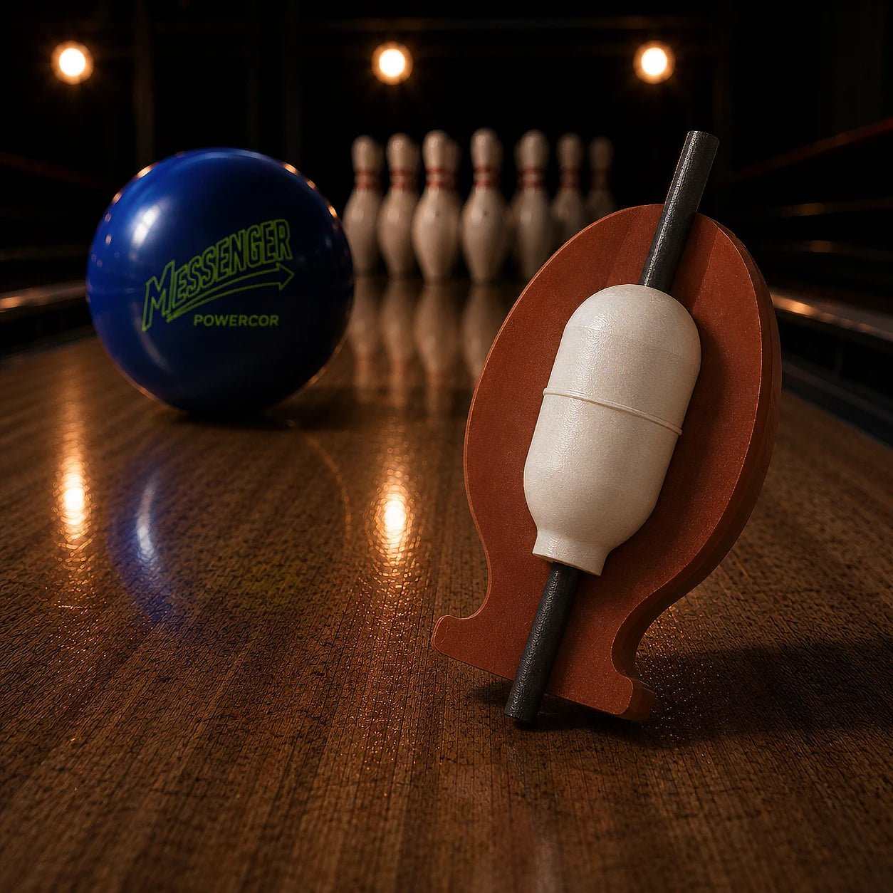 Boule MESSENGER POWERCOR SOLID COLUMBIA - Bowling Stars
