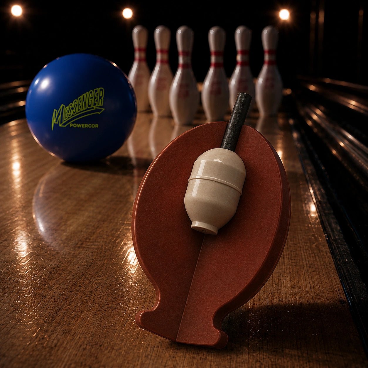 Boule MESSENGER POWERCOR SOLID COLUMBIA - Bowling Stars