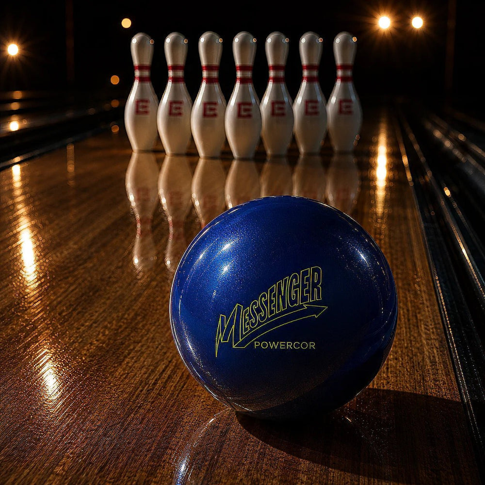 Boule MESSENGER POWERCOR SOLID COLUMBIA - Bowling Stars