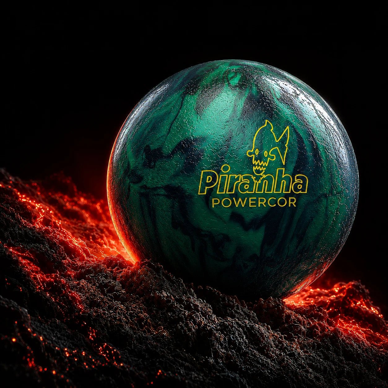 Boule PIRANHA POWERCOR PEARL - Bowling Stars