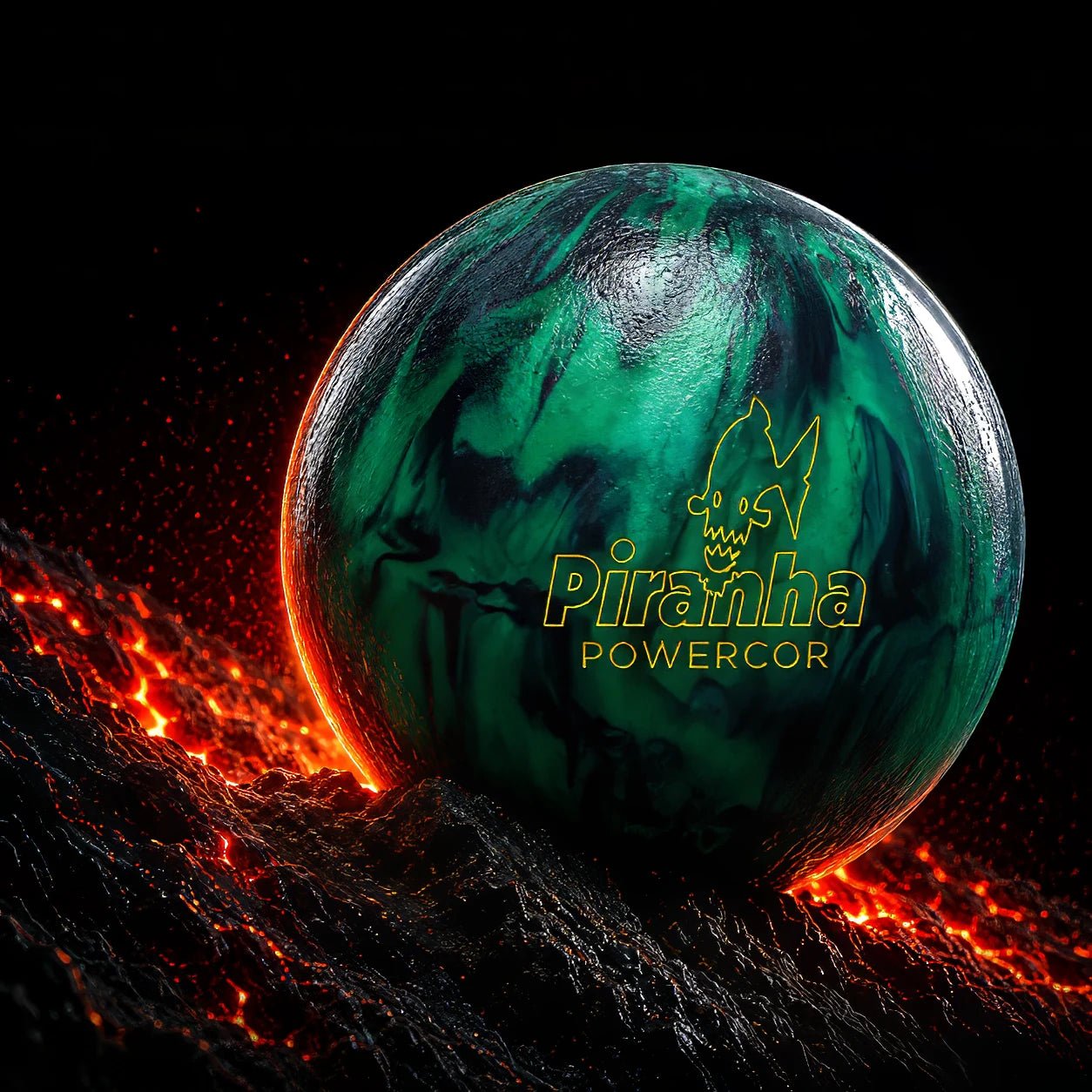 Boule PIRANHA POWERCOR PEARL - Bowling Stars