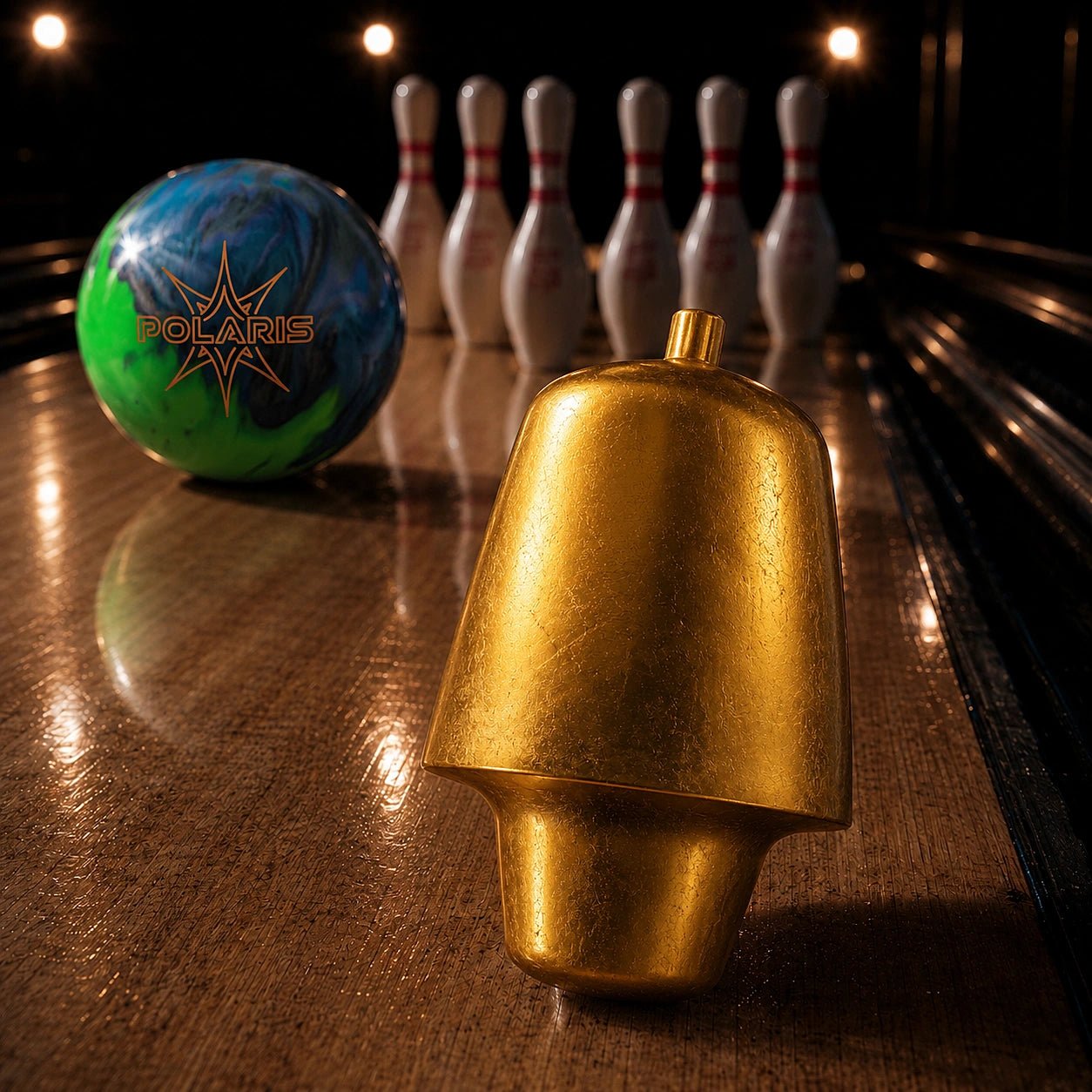 Boule POLARIS HYBRID EBONITE - Bowling Stars